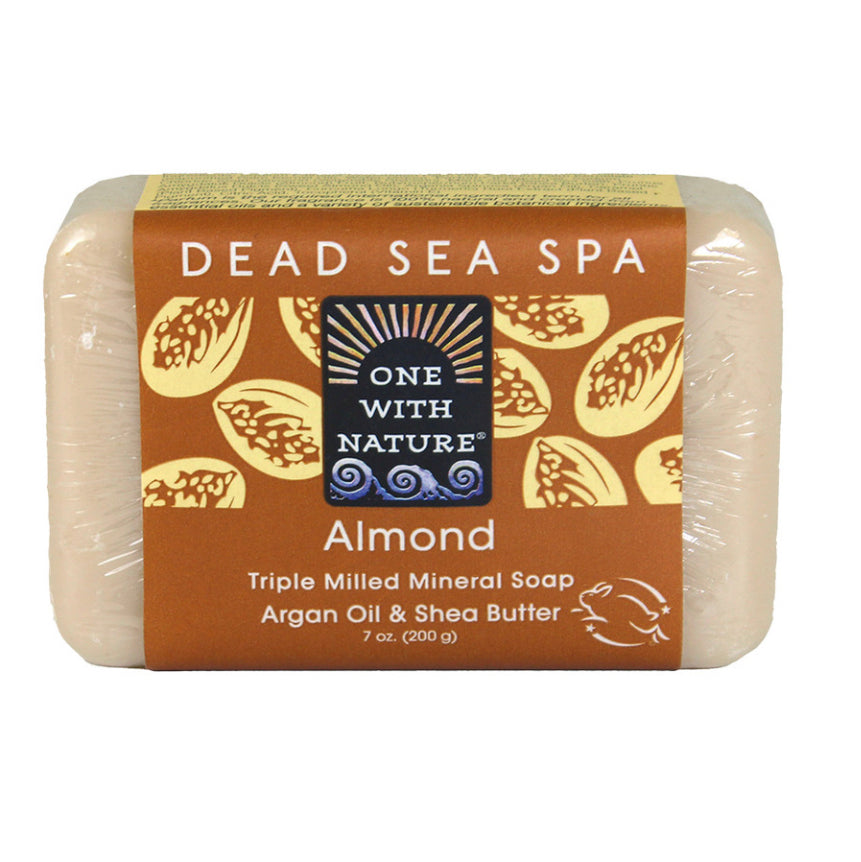 Almond Triple Milled Mineral Soap w/ Argan Oil & Shea Butter