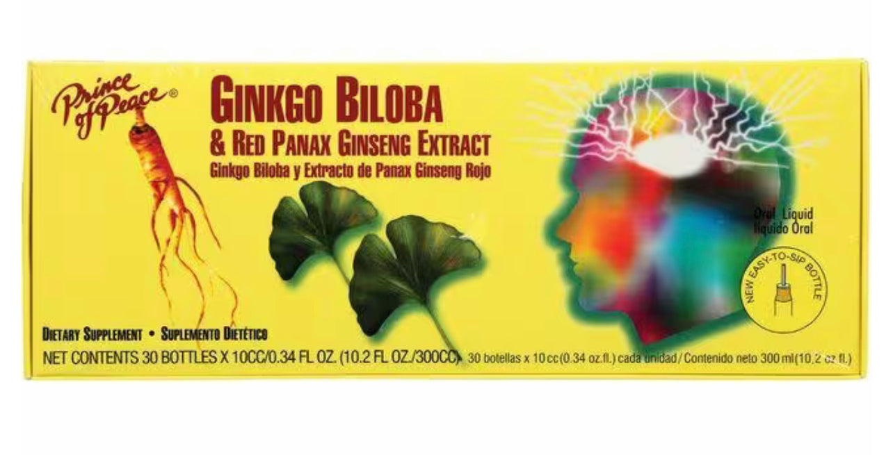 Gingko Biloba & Red Panax Gingseng Extract