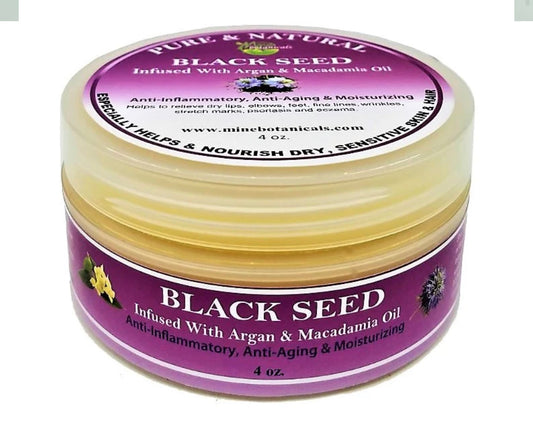 Black Seed Infused Shea Butter with Argan & Macadamia Oil