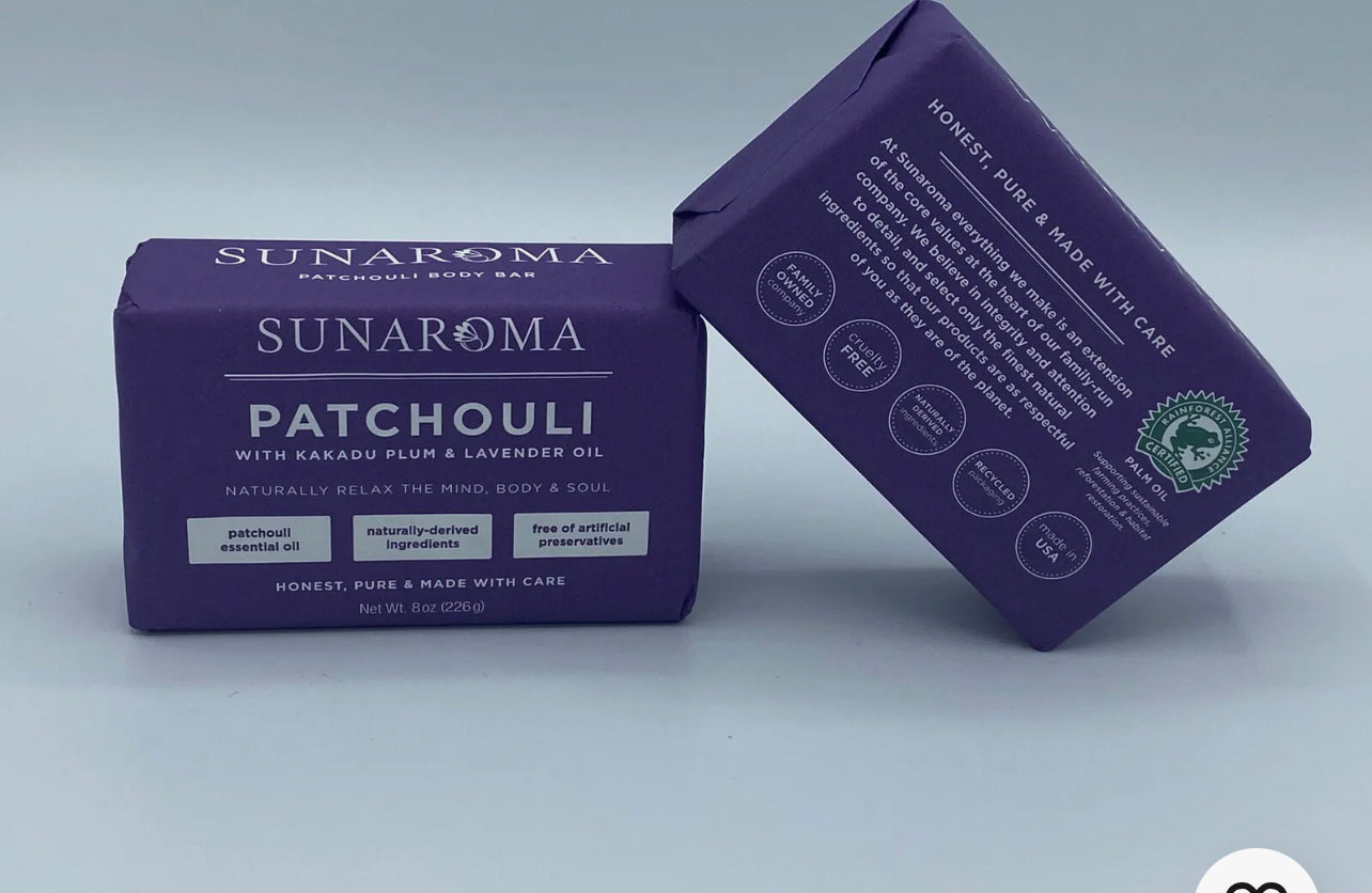 Patchouli with Kamari Plum & Lavender Oil Soap